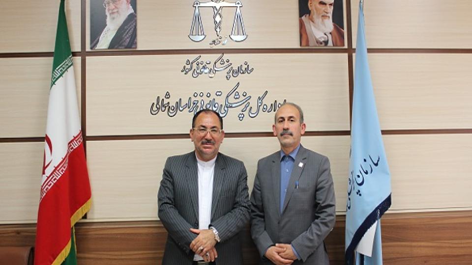 میزبان نماینده منتخب مجلس شورای اسلامی در پزشکی قانونی-اردیبهشت 1403